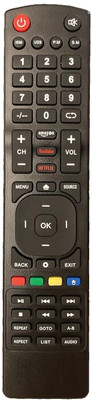 TIZOQ Replacement Remote Control Compatible for Dyanora & Feltron Smart TV FT-2409(S) Dyanora & Feltron FT-2409(S) Smart TV-Please Match The Image With Old Remote Remote Controller(Black)