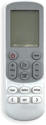 7SEVEN Compatible Samsung Ac Remote Original DB93-14643S Model 144 of Split and Window Air Conditioner Suitable for 1 1.5 2 samsung ac Remote Controller(White)