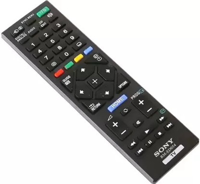 SHAILRON Sony LED Remote Control Works with Sony LED TV sony Remote Controller(Black)