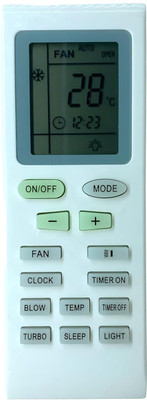 mumax Compatible/Replacement for Kelvinator AC Remote Control (Model No Cruis-18AA) Cruise Remote Controller(Multicolor)