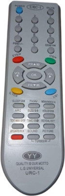 Tke LG LCD LED TV Remote Control URC 01 LG TV Remote Controller(White)