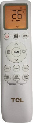 Akshita AC-241A Air Conditioner Split Ac Remote Control With Back-light TCL Remote Controller(White)