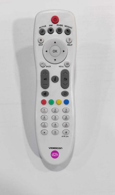 SKYNEU VIDEOCON D2H Remote Controller(White)