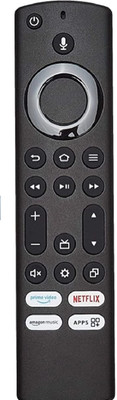 ANM Remote Compatible for ONIDA FIRE TV - ( NOT FOR AMAZON FIRE STICK ) ONIDA ( WITHOUT VOICE COMMAND ) ( SAME MODEL ONLY ), VERIFICATION ON 9408256237 Remote Controller(Black)