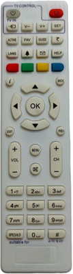 Piyush REMOTE D2H NEW SLIM BODY FOR D2H HD SETUP BOX -WORKS FOR SAME MODEL ONLY COMPATBLE TO VIDEOCON D2H SEND OLD REMOTE PHOTO 9822247789 WHATSAPP VERIFICATION Remote Controller(White)