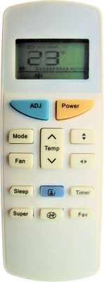 Ehop Compatible Remote Control for AC AC-255 Bluestar Remote Controller(White)