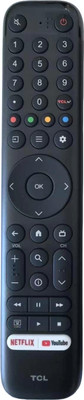hybite Remote Compatible for TCL Smart Led Tv Non Voice Command Tcl Without Voice Remote Controller(Black)
