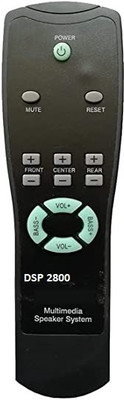 ANM REMOTE COMPATIBLE FOR HOME THEATER DSP 2800 Philips, VERIFICATION ON 9408256237 Remote Controller(Black)