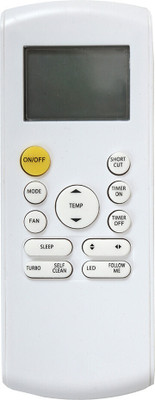 RESORB RE 184C ONIDA Compatible for Midea, Voltas and Lloyd Air conditioner Remote Controller(White)