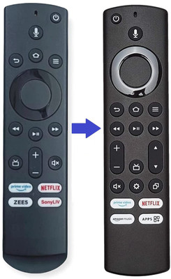 Akshita TV Compatible For Smart LED TV Remote Control **Without VOICE Function** AMAZONBASICS Remote Controller(Black)