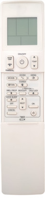 LipiWorld 169A AC Remote Control (Old Remote Exactly Same Remote Will Only Work) Compatible For DAIKIN AC Remote Controller(Grey)
