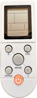 MechFox AC Remote Control Compatible Split/Window Air Conditioner | Model No. AC-2 | Voltas Remote Controller(White)