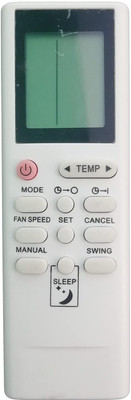 V4 Gadgets Compatible Replacement Remote Control for Air Conditioner (Model No-85), Onida Remote Controller(White)
