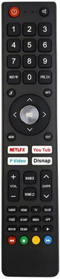 Technology Ahead LCD/LED TV Control Compatible for SKYWALL, AIRTEC Smart LCD/LED TV SKYWALL TV, AIRTEC TV, BOSCON TV Remote Controller(Black)