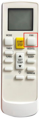 TIZOQ (231B) AC Remote Control Compatible for Marq AC, Bluestar AC, TCL AC Remote Controller(White)