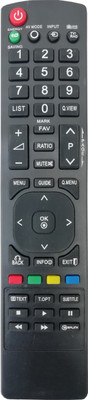 NixGlobal RMU-125 Remote Compatible with LG SMART LED LCD TV Remote Controller(Black)