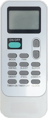 NixGlobal 134 AC Remote Compatible for VESTER / INTEX / NAPOLEAN / WHIRLPOOL AC Remote Controller(White)