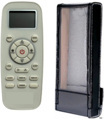 Ethex C-12 Re-197 Remote With cover (Remote+Cover) Ac Remote compatible for York Ac Remote Controller(White)