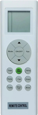 RE 201B Blue star ac Remote Controller(White)