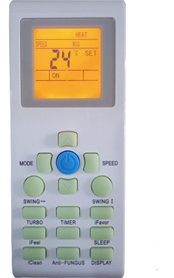 LipiWorld 171O YKR-P/101E AC Remote Control Compatible For  Vise AC Remote Controller(White)