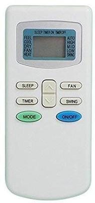 Audus Videocon Compatible Split/Window Remote Videocon AC Remote Controller(White)