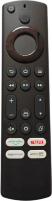 NixGlobal AMA-ZON BASICS Remote Compatible for AMAZON BASICS SMART LED TV Remote Controller(Black)