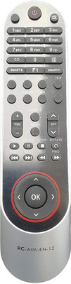 BhalTech RC-A06-EN-12 4010 FHD LCD LED TV Compatible for  INTEX Remote Controller(Black)