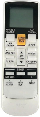 Tech Vibes O General Ac AR-RY12 Model Compatible of  Remote Original Suitable for 1-2 ton Split or Window O General Ac Remote Controller(White)