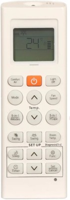 Ethex ® Re-36J Ac Remote compatible for LG Ac (5 in 1 Button) (Match all functions with your Remote before placing order) ( check all images) Remote Controller(White)