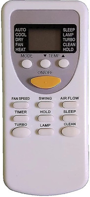 BhalTech 49 AC Compatible for  Voltas AC Remote Controller(White)