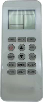 NixGlobal 240 AC Remote Compatible with BLUESTAR 1 / 1.5 / 2 TON AC Remote Controller(White)