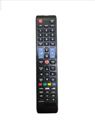 Rohit Electronics Remote Control Compatible With SkyWall / Wisdom LCD/LED TV (EXACTLY SAME REMOTE WILL ONLY WORK) Remote Controller(Black)