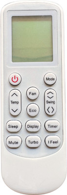 MechFox AC Remote Control Compatible Split/Window Air Conditioner | Model No. AC-191A | Onida Feel Remote Controller(White)