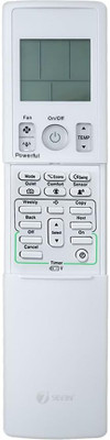Naviscinest Compatible with AC 169 Remote Air Conditioner and Split and Window Daikin Remote Controller(White)