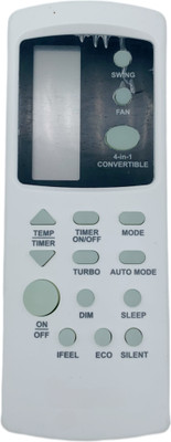 NixGlobal NEW AC4 Remote Compatible with MARQ AC Remote Controller(White)