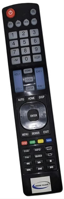 Kishore Traders Compatible Remote Control For Trion Smart Andriod Led Tv Trion Smart Led Tv Remote Controller(Black)