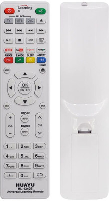 Sainthara world HL-1340E Learning Type Universal Remote Works All Smart Tv, Set-Top Box LEARNING Remote Controller(White)