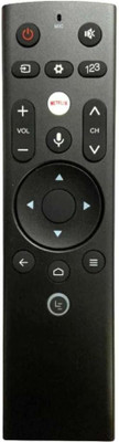 RISHI ENTERPRISES THIS REMOTE IS COMPATIB FOR SMART TV REMOTE WITHOUT VOICE COMMAND LN-435 LE Remote Controller(Black)