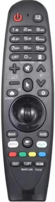 RISHI ENTERPRISES COMPATIBLE FOR  SMART MR SERIES TV REMOTE WITH ROLLER COSTER AND VOICE COMMAND LG Remote Controller(Black)