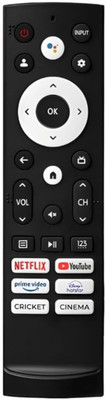miracles in hand MIHMDIA SMART 4K LED TV REMOTE COMPATIBLE FOR (NO-VOICE) VU Remote Controller(Black)