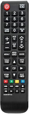 V4 Gadgets yy SAMSUNG AA59-00741A Samsung Smart TV Remote Remote Controller(Black)