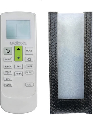 BhalTech Leather PU Remote Case Cover Perfect Fitting Specially Designed Protective Remot (Only Remote Cover)Pls Check Your Remot Dimensions for Whirlpool Magicool AC 225 Remote Controller(Black) BhalTech Leather PU Remote Case Cover Perfect Fitting Specially Designed Protective Remot (Only Remote Cover)Pls Check Your Remot Dimensions for Whirlpool Magicool AC 225 Remote Controller(Black)