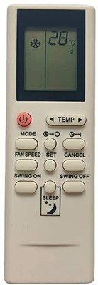 LUNAGARIYA AC Remote No.85, Compatible with  AC Remote Control ONIDA Remote Controller(White)