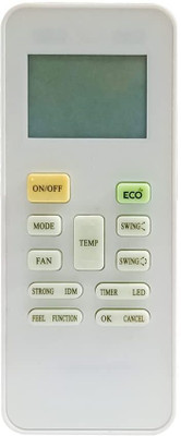 7SEVEN Compatible for Blue Star AC Remote Original 149 Model Suitable 1 1.5 2 Ton Split and Window Air Conditioner BLUE STAR ac Remote Controller(White)
