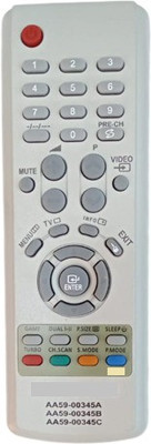 Akshita 00345A 00345B 00345C TV Compatible For CRT TV Remote Control SAMSUNG Remote Controller(Grey)