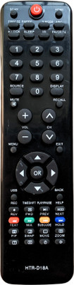 MechFox Television Remote Compatible for  Model No. D18A | RM-36C LED/LCD Remote Controller(Black)
