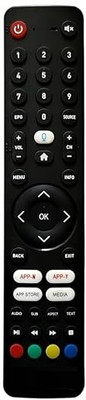 Rohit Electronics Remote Compatible for Cellecor & Candes Full HD LED Smart Android TV (Non Voice) (EXACTLY SAME REMOTE WILL ONLY WORK) Remote Controller(Black)