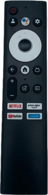NixGlobal KDK NETFLIX without Voice Control Remote Compatible with KODAK / THOMSON 4K SMART LED LCD TV Remote Controller(Black)