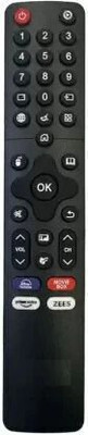 HopShop Compatible for Vise LED TV (No Voice Function) Remote Controller (Black) VISE Remote Controller(Black)