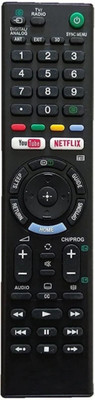 RE Soni 1370 Sony Led tv Remote Controller(Black)